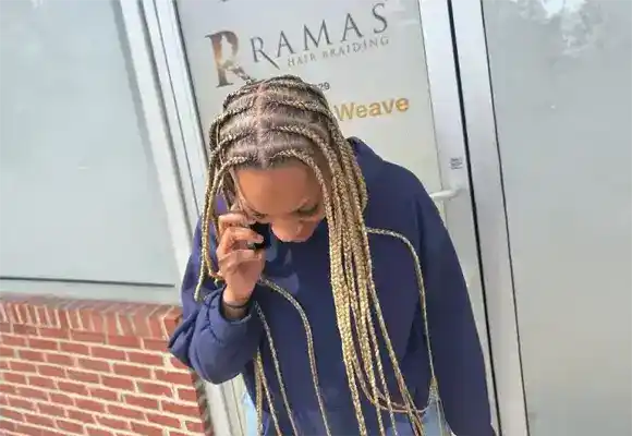 cornrowsblonde cornrows with blonde hair